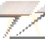 Salontafel Annie Eikenfineer Wit 130cm - Giga Living