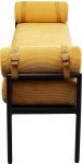 Kare Design Bankje Academy Geel 140cm