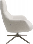 Kare Design Draaifauteuil Mimi Crème