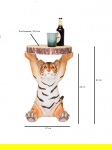 Kare Design Bijzettafel Tiger Ø35cm