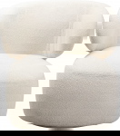 Kare Design Draaifauteuil Elite Crème