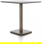 Coco Maison Bistrotafel Brest Steen Roest/Goud 75x75cm