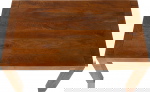 Kare Design Eettafel Authentico Sheeshamhout 140cm