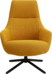 Kare Design Draaifauteuil Mimi Geel