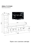 Tv-Meubel Simal Melamine Wit Cordoba