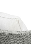 Bistroset Grijs PE Wicker - Giga Living