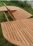 Livingfurn Tuintafel Ovaal Uitschuifbaar 180/240cm