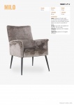 Fauteuil Milo Sorriso Ivoor