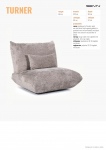 Fauteuil Turner Marbella Mosterd