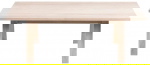 Salontafel Annie Eikenfineer Wit 130cm - Giga Living