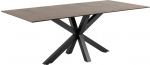 Eettafel Axel Rechthoek Keramiek Bruin 200cm - Giga Living