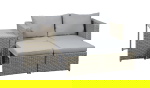 Loungeset Modular Bruin/Beige Set van 5 - Giga Living