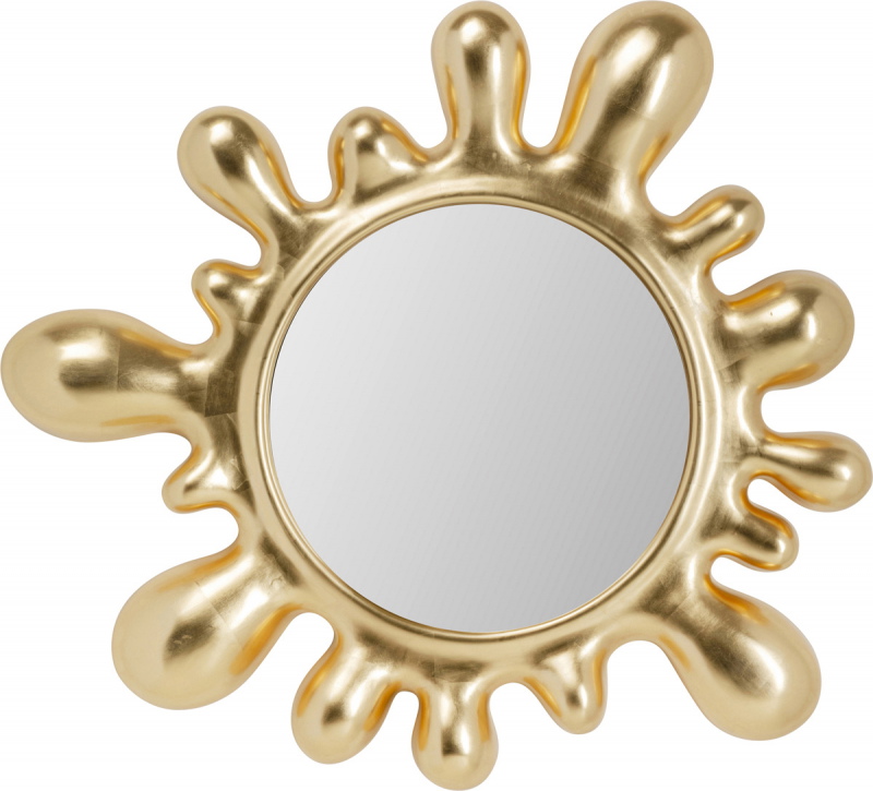 Kare Design Wandspiegel Giant Drop Goud