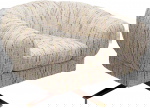 Kare Design Draaifauteuil Janno Beige