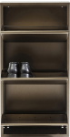 Kare Design Schoenenkast Caruso 3 Brons