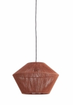 Light & Living Hanglamp Fugia Jute Steenrood Ø50cm