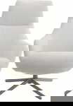 Kare Design Draaifauteuil Mimi Crème