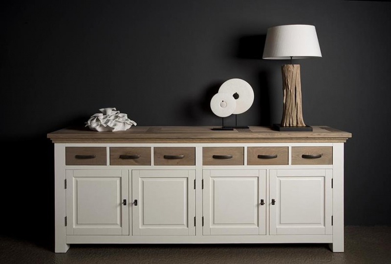Tower Living Dressoir Parma 220cm Wit