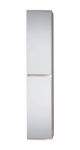 Kledingkast Mirror 2-Deurs Wit 37x191cm