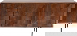 Kare Design Dressoir Grooves Bruin 164cm