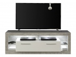 Tv-meubel Rock Melamine Wit/Stone 150cm