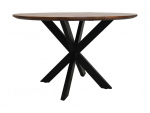 HSM Collection Eettafel Mozaiek Mango Naturel Ø100cm