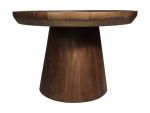 HSM Collection Bijzettafel Drum Mango Bruin Ø60cm