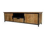 Livingfurn Tv-Meubel Tomar 180cm Teakhout