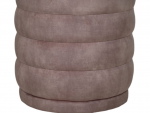 HSM Collection Poef Rings Taupe Ø45cm