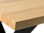 Eettafel Reno Naturel Tafelblad 90x180 cm - Giga Living