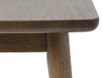 Bankje Barrali Smoked Eiken 150cm - Giga Living