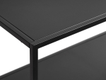 Kast Malibu Zwart 1 Deur W120 cm - Giga Living