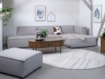 Salontafel Nola Smoked 60x120 cm - Giga Living