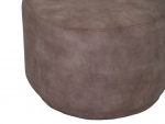 HSM Collection Poef Otto Taupe Ø55cm