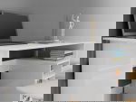 Bureau Bahar Melamine Wit