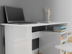 Bureau Bahar Melamine Wit