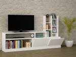 Tv-Meubel Dolunay Melamine Wit