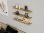 Wandplank Boss Naturel Set van 3