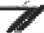 Kare Design Sidetable Curve Zwart 120cm