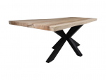 HSM Collection Eettafel Suar Naturel Spinpoot 280cm