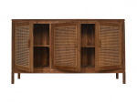 HSM Collection Dressoir Teak Rotan 150cm