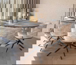 Richmond Eettafel Luxor Ovaal Diamant Bruin 230cm