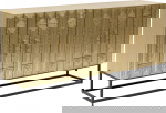 Kare Design Dressoir Marrakesh Goud 160cm