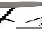 Eettafel Rivo Ovaal Zwart HPL 260x120cm - Giga Meubel
