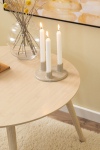 Salontafel Biella Rond Bamboe Naturel Ø80cm - Giga Living