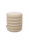 Dutchbone Poef Fern Beige