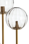 Light & Living Vloerlamp Magdala 3-Lichts Glas Goud 162cm