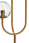 Light & Living Vloerlamp Magdala 3-Lichts Glas Goud 162cm