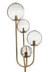 Light & Living Vloerlamp Magdala 4-Lichts Glas Goud 182cm