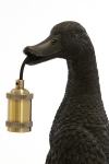 Light & Living Tafellamp Duck Zwart 48,5cm